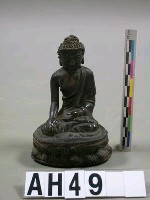 銅釋迦坐像藏品圖，第1張